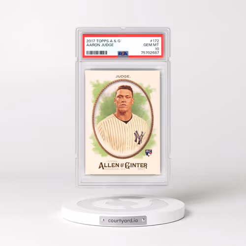 2017 Topps Allen & Ginter #172 Aaron Judge (PSA 10 GEM MINT)