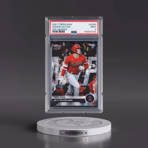 2021 Topps Now Off-Season #OS40 Shohei Ohtani (PSA 9 MINT)