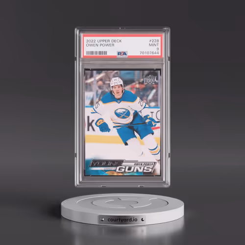 2022 Upper Deck #228 Owen Power (PSA 9 MINT)
