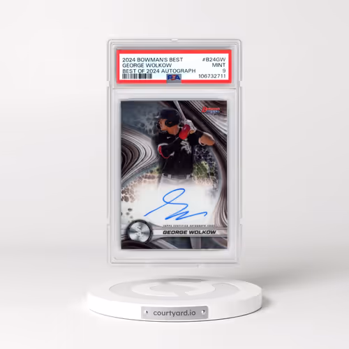 2024 Bowman's Best Best of 2024 Autographs #B24GW George Wolkow (PSA 9 MINT)