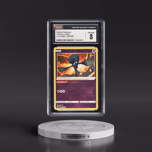 2022 Lost Origin #069/196 Radiant Gardevoir - Holo (CGC 8 NM-MT)
