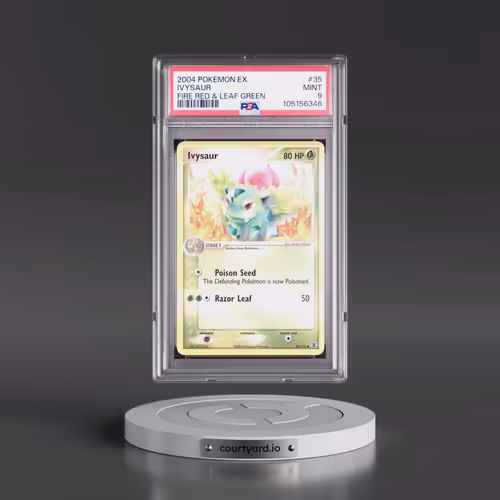 2004 Pokémon EX Fire Red & Leaf Green #35 Ivysaur (PSA 9 MINT)