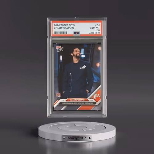 2024 Topps Now #D1 Caleb Williams (PSA 10 GEM MINT)