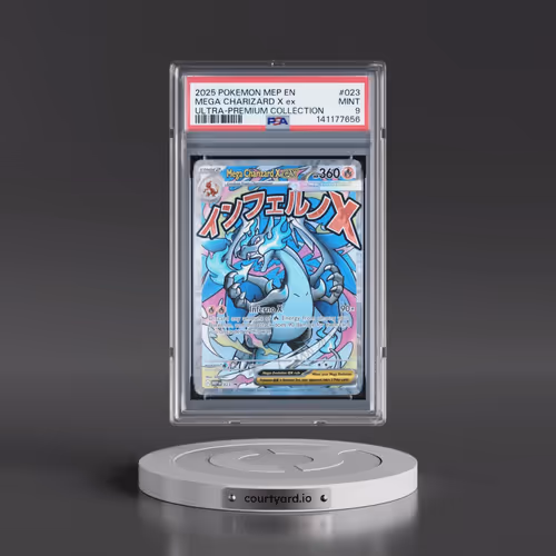 2025 Pokémon Mep EN-Me Black Star Promo #023 Mega Charizard X EX - Holo Mega Charizard X EX Ultra-Pr