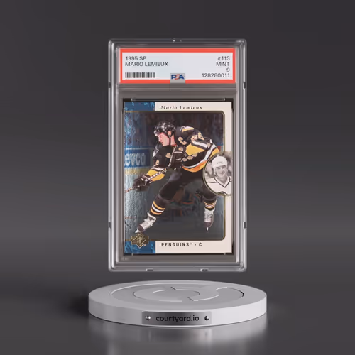 1995 SP #113 Mario Lemieux (PSA 9 MINT)