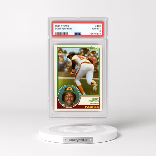 1983 Topps #482 Tony Gwynn (PSA 8 NM-MT)