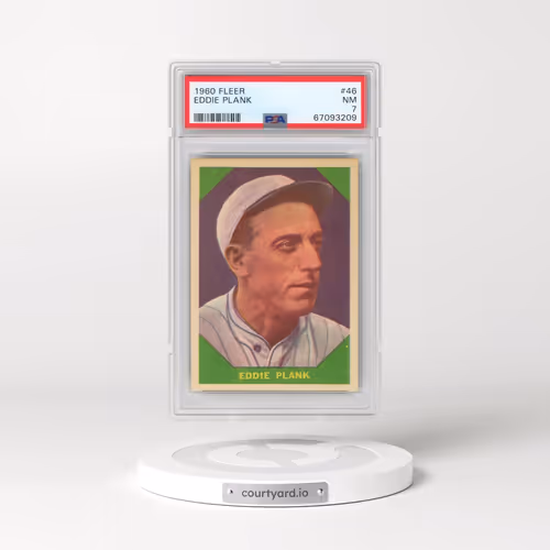 1960 Fleer #46 Eddie Plank (PSA 7 NM)