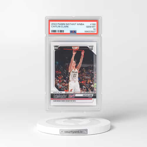 2024 Panini Instant WNBA #186 Caitlin Clark (PSA 10 GEM MINT)