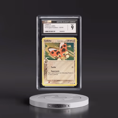 2006 EX Dragon Frontiers #53/101 Ledyba δ (CGC 9 MINT)