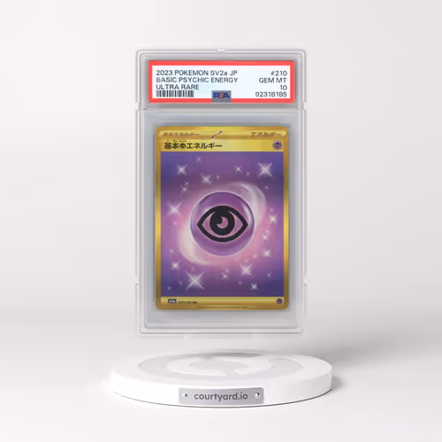 2023 Pokémon Sv2a-Pokemon 151 #210 Basic Psychic Energy - Ultra Rare (PSA 10 GEM MINT)