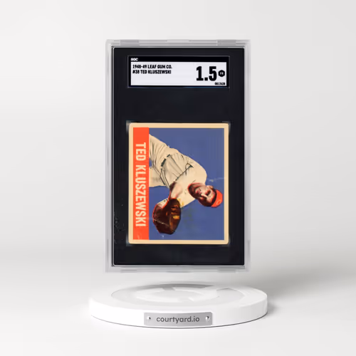 1948 Leaf Gum Co. #38 Ted Kluszewski (SGC 1.5 FR)