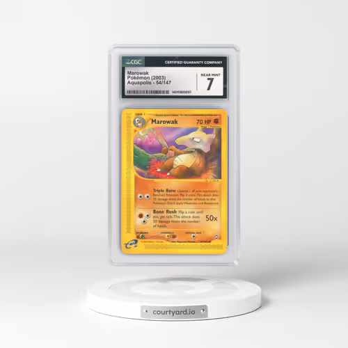 2003 Aquapolis #54/147 Marowak (CGC 7 NM)