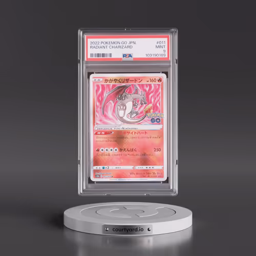2022 Pokémon Go #011 Radiant Charizard - Holo (PSA 9 MINT)