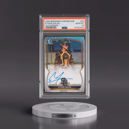 2023 Bowman Chrome Mega Box Autographs #ES Ethan Salas (PSA 10 GEM MINT)