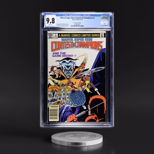 Marvel Super Hero Contest of Champions #2 CGC 9.8 White Pages (Marvel Comics, 7/82) - Newsstand Edition