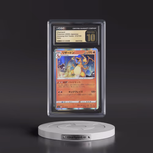 2020 Amazing Volt Tackle #012/100 Charizard - Holo (CGC 10 PRISTINE)