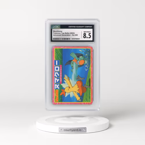 2002 Advanced Generation (Pink Border) #008 Marshtomp (CGC 8.5 NM-MT+)