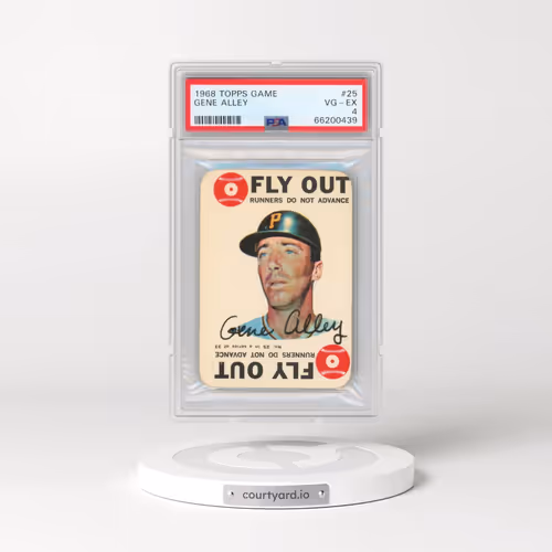 1968 Topps Game #25 Gene Alley (PSA 4 VG-EX)