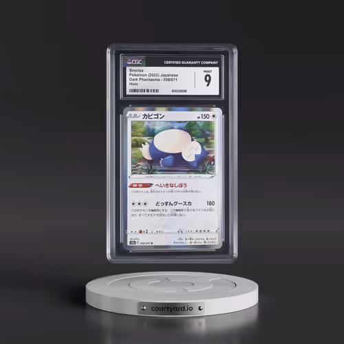 2021 Dark Phantasma #058/071 Snorlax Holo