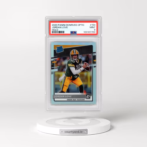 2020 Panini Donruss Optic #154 Jordan Love - Holo (PSA 9 MINT)