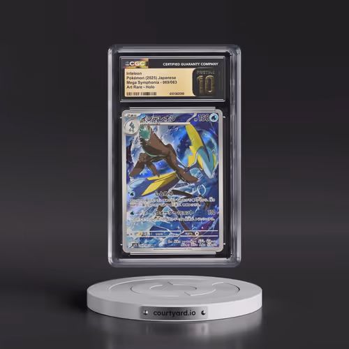 2025 Mega Symphonia - M1S #069/063 Inteleon - Art Rare Holo (CGC 10 PRISTINE)