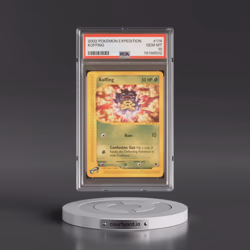 2002 Pokémon Expedition #114 Koffing (PSA 10 GEM MINT)