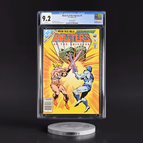Masters of the Universe #3 CGC 9.2 White Pages (DC Comics, 2/83) - Newsstand Edition Universal