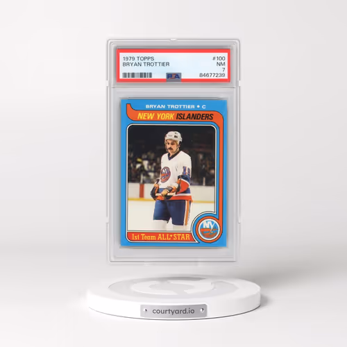 1979 Topps #100 Bryan Trottier (PSA 7 NM)