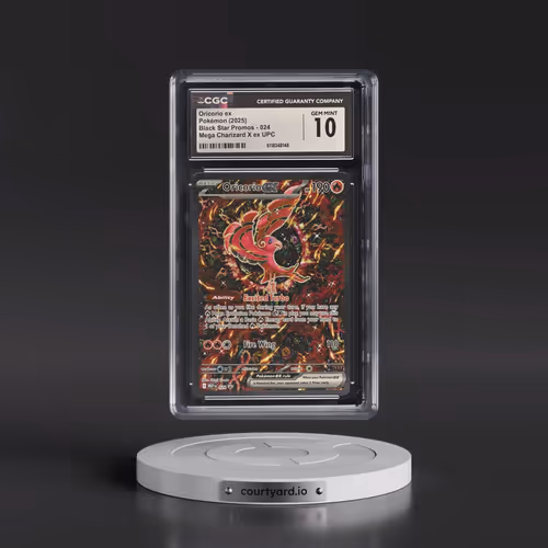 2025 Black Star Promos - Mega Evolution MEP EN #024 Oricorio ex - Mega Charizard X ex Ultra Premium