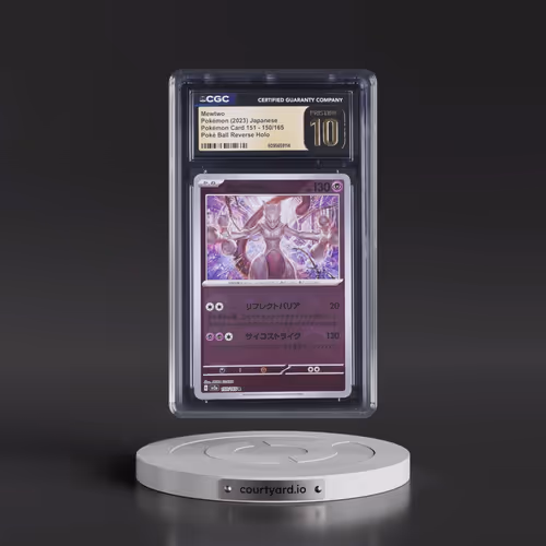 2023 Pokémon Card 151 #150/165 Mewtwo - Reverse Holo Poké Ball (CGC 10 PRISTINE)