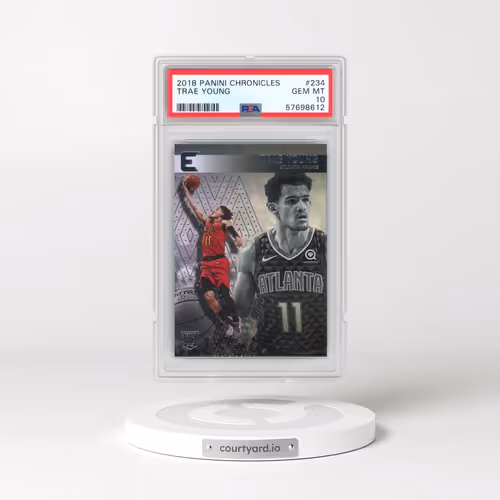2018 Panini Chronicles #234 Trae Young (PSA 10 GEM MINT)