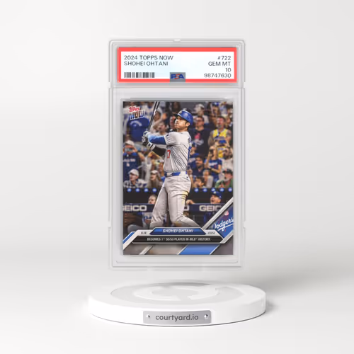 2024 Topps Now #722 Shohei Ohtani (PSA 10 GEM MINT)