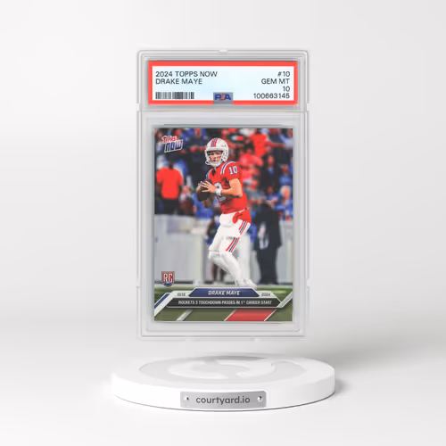 2024 Topps Now #10 Drake Maye (PSA 10 GEM MINT)