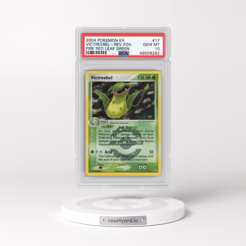 2004 Pokémon EX Fire Red & Leaf Green #17 Victreebel - Reverse Foil (PSA 10 GEM MINT)