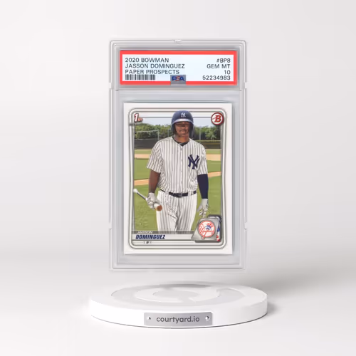 2020 Bowman Paper Prospects #BP8 Jasson Dominguez (PSA 10 GEM MINT)