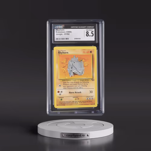 1999 Jungle #61/64 Rhyhorn (CGC 8.5 NM-MT+)