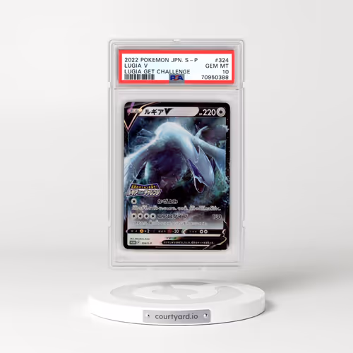 2022 Pokémon S Promo #324 Lugia V - Holo Lugia Get Challenge (PSA 10 GEM MINT)