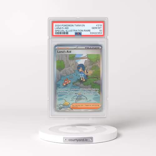 2024 Pokémon Twm EN-Twilight Masquerade #219 Lana's Aid - Special Illustration Rare (PSA 10 GEM MINT
