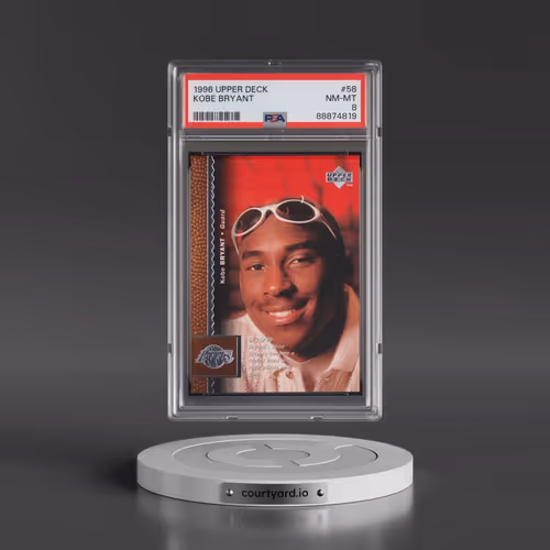 1996 Upper Deck #58 Kobe Bryant (PSA 8 NM-MT)