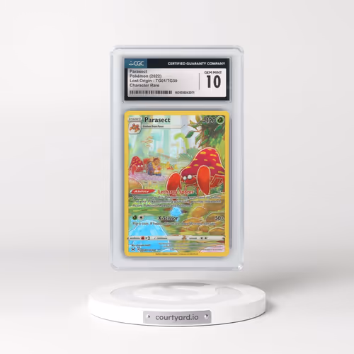2022 Lost Origin #TG01/TG30 Parasect - Character Rare (CGC 10 GEM MINT)