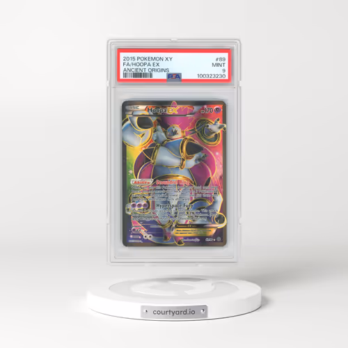 2015 Pokémon XY Ancient Origins #89 Hoopa EX - Holo Full Art (PSA 9 MINT)