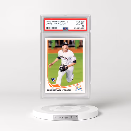 2013 Topps Update #US290 Christian Yelich (PSA 10 GEM MINT)