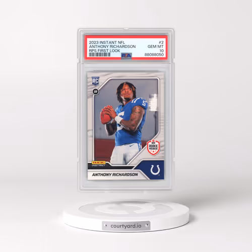 2023 Panini Instant NFL Rps First Look #2 Anthony Richardson (PSA 10 GEM MINT)