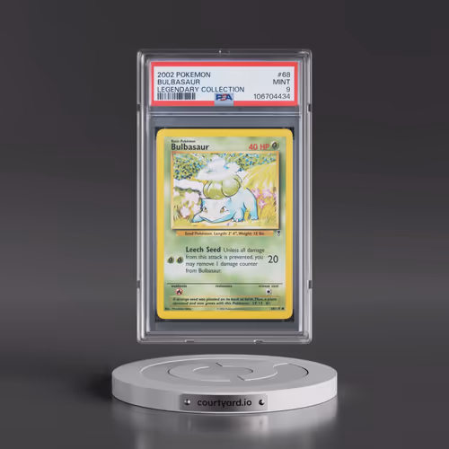 2002 Pokémon Legendary Collection #68 Bulbasaur (PSA 9 MINT)