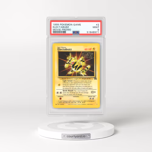 1999 Movie Promo #2 Electabuzz (PSA 9 MINT)