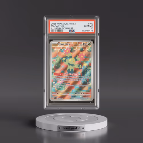2025 Pokémon Jtg EN-Journey Together #160 Maractus - Illustration Rare (PSA 10 GEM MINT)