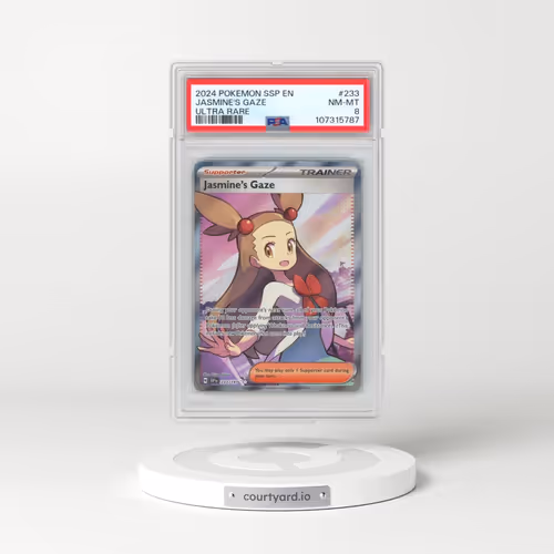 2024 Pokémon Ssp EN-Surging Sparks #233 Jasmine's Gaze - Ultra Rare (PSA 8 NM-MT)