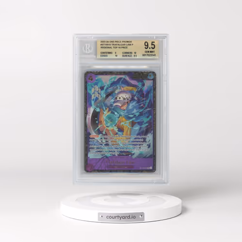 2022 One Piece Card Game Promos #ST10010 Trafalgar Law P/(Online/Offline Regional Top 16 Prize) (BGS