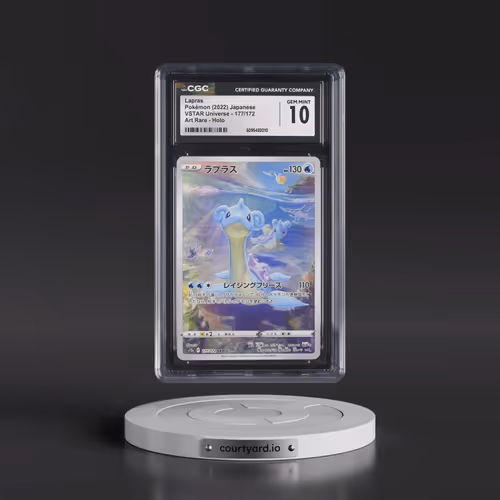 2022 VSTAR Universe #177/172 Lapras - Art Rare Holo (CGC 10 GEM MINT)