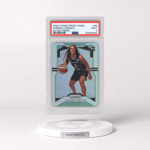 2020 Panini Prizm WNBA #89 Sabrina Ionescu - Silver Prizm (PSA 9 MINT)